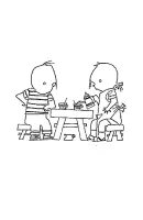 Jip en Janneke kleurplaat 10